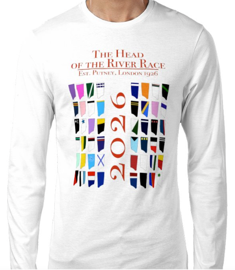 Official 2026 Head of the River Race Entries T-shirt