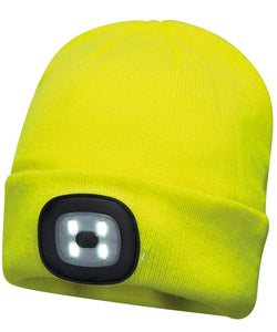 Hi- Viz Beanie with LED Headlight