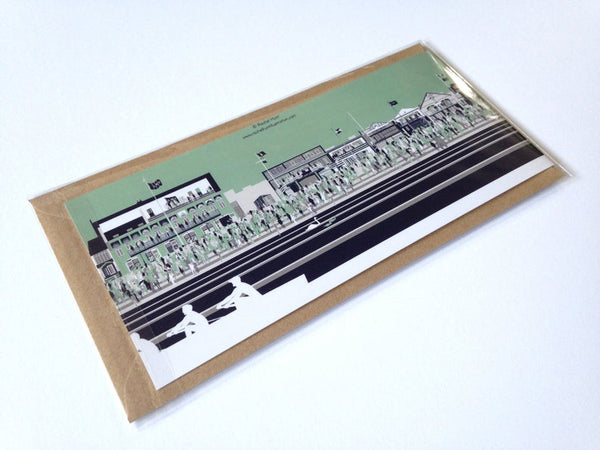 The Boat Race at Putney Greetings Card