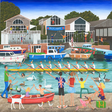 Eel Pie Island Greetings Card