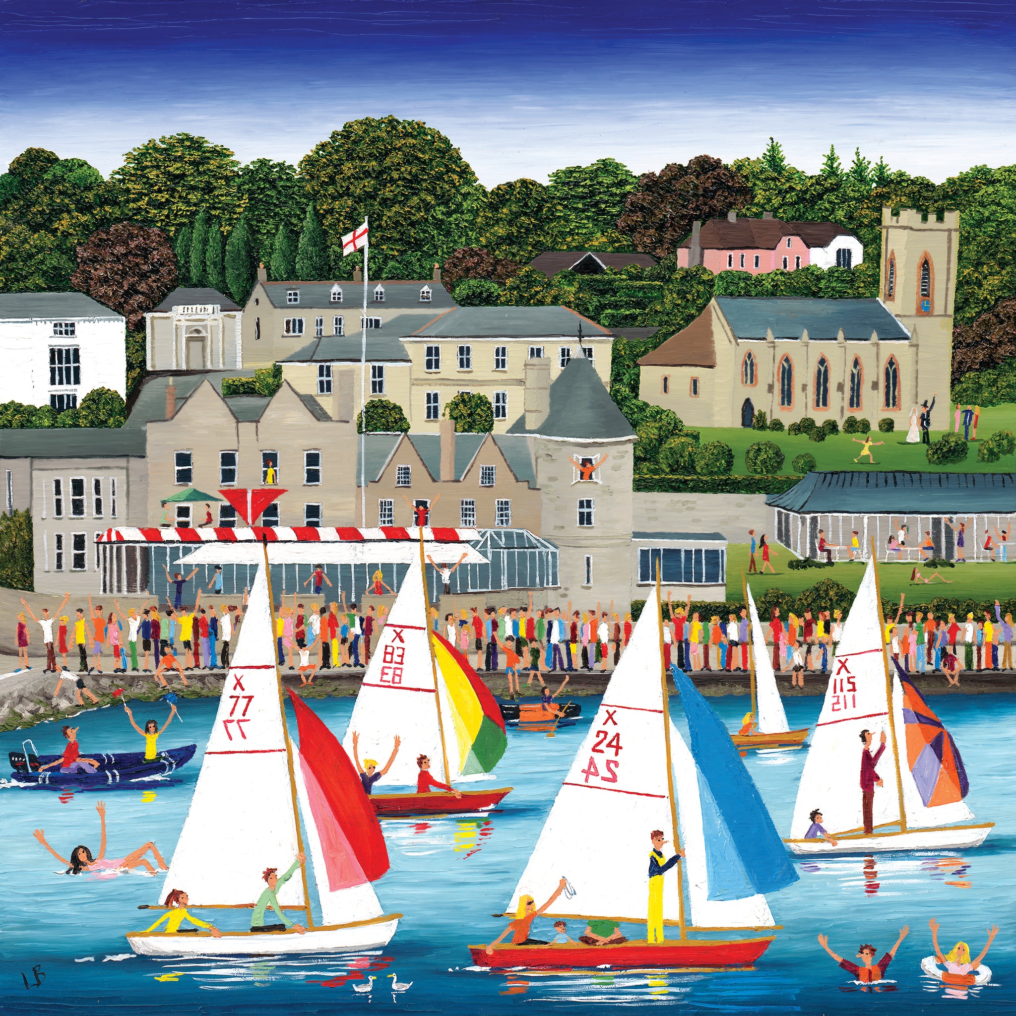 Cowes Greetings Card