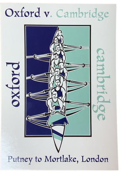 Oxford v. Cambridge Boat Race Postcard Pack (5 cards)