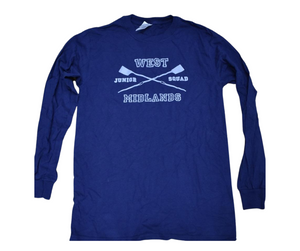 West Midlands Junior Squad Long Sleeved Cotton Tee