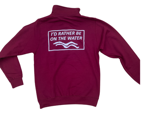 "I'd Rather Be" 1/4 Zip