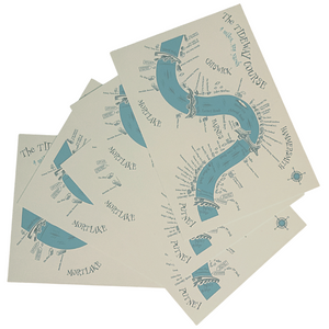 Tideway Course Postcard Pack (5 cards)