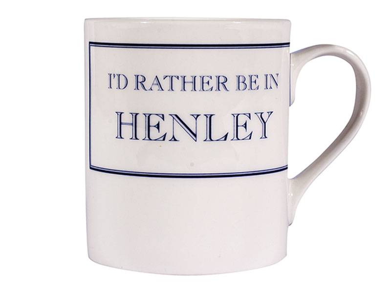 I'd Rather Be in Henley Mug