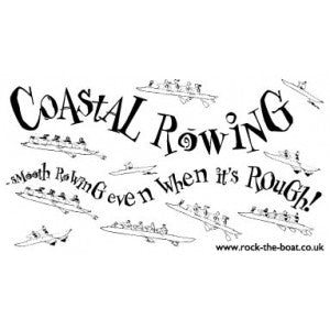 Coastal Rowing Car Sticker