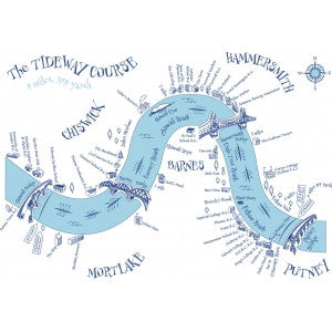 Tideway Course Print – Rock the Boat