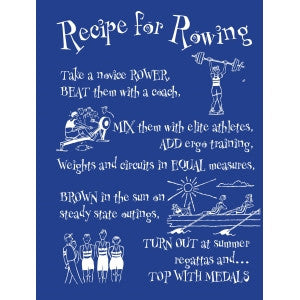 Recipe for Rowing card