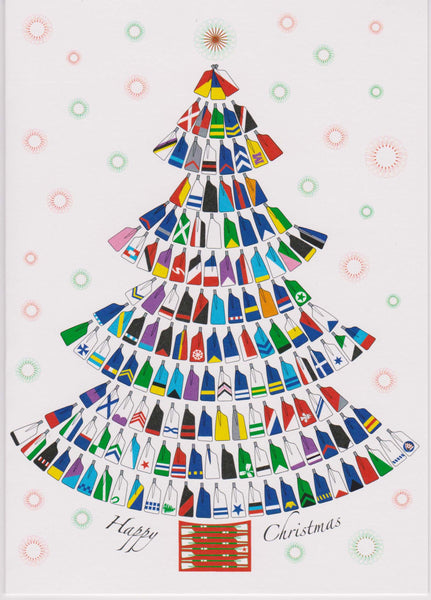 Blades Tree Christmas Cards (Various Pack Sizes)